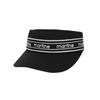 MARTINE GOLF Logo Tape Sunvisor_Black