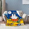 Custom Name Miffy Rabbit Strawberry Blanket Suitable All Seasons Soft Comfortable Sofa Office Home Blanket Suitable For All Seasons Home Decor
