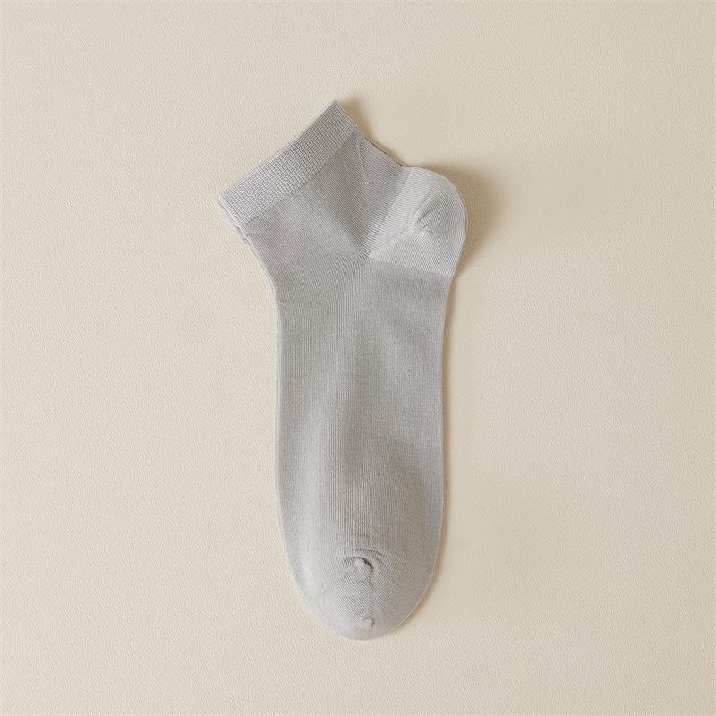 Damen Socken aus Maulbeerseide, mittellang - Ultraleicht, Geruchshemmend, Schweißabsorbierend, Atmungsaktiv, Ideal für Frühling & Sommer.