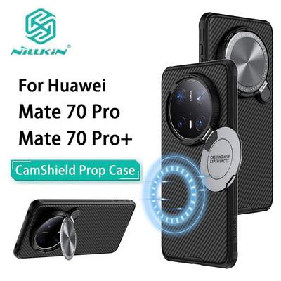 For Huawei Mate 70 Pro Plus Phone Case Nillkin CamShield Prop Magnetic Hard PC+TPU Shell Shockproof Back Cover