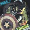 EVERSOUL Marvel Kurzarm WHAT IF Captain American Comicfigur Größe M T-Shirt, Zombies, Amerika, Merchandise, Geschenk, Herren, Schwarz, [Gebraucht]