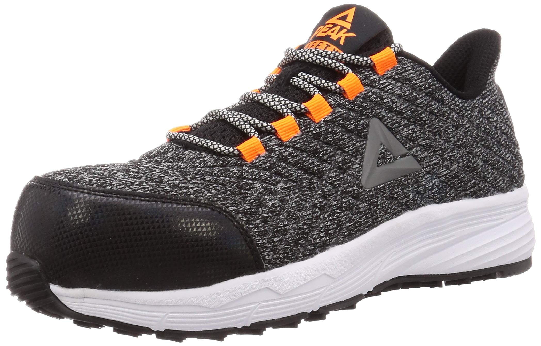 

PEAKSAFETY Safety JSAA Type A Professional Sneakers for High Size 3E RUN-4508 Shoes/Work Shoes, Certified, Transportation, Cushion, Men s, Gray, 28.0