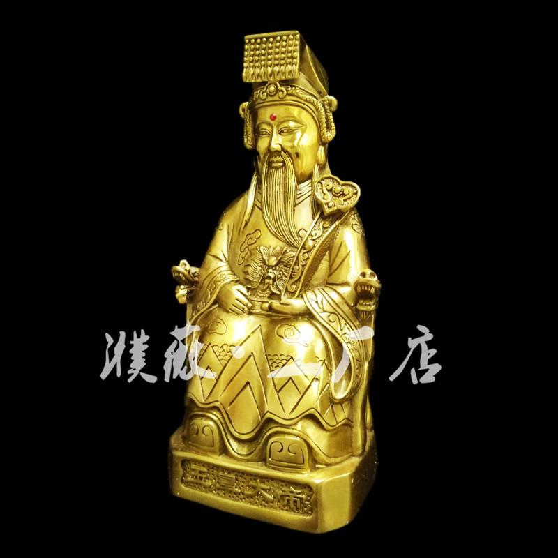 And Queen Mother Brass Jade Emperor Buddha Hall Worship Home Decorative Ornaments