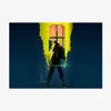 Cyberpunk Edgerunners Anime Tapestry Polyester Wall Hanging Cyberpunk Aesthetic Decor for Bedroom Gaming Room Dorm