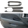 4Pcs Carbon Fiber Car Interior Door Armrest Panel Cover Trim Decoration Accessories for Jeep Wrangler JL Gladiator JT