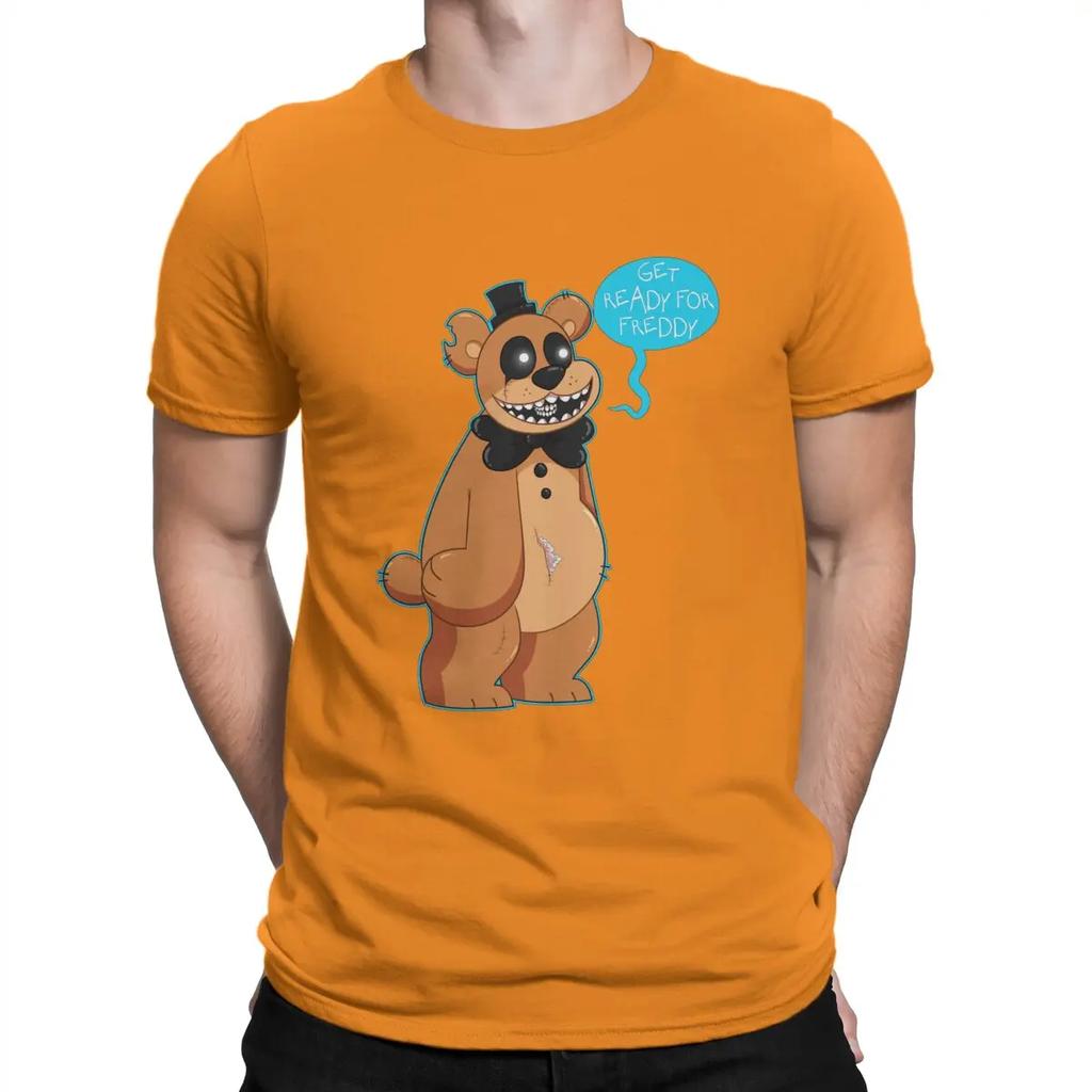 Ready For F-Freddys Hip Hop TShirt F-Fazbears Leisure T Shirt Newest Stuff For Adult