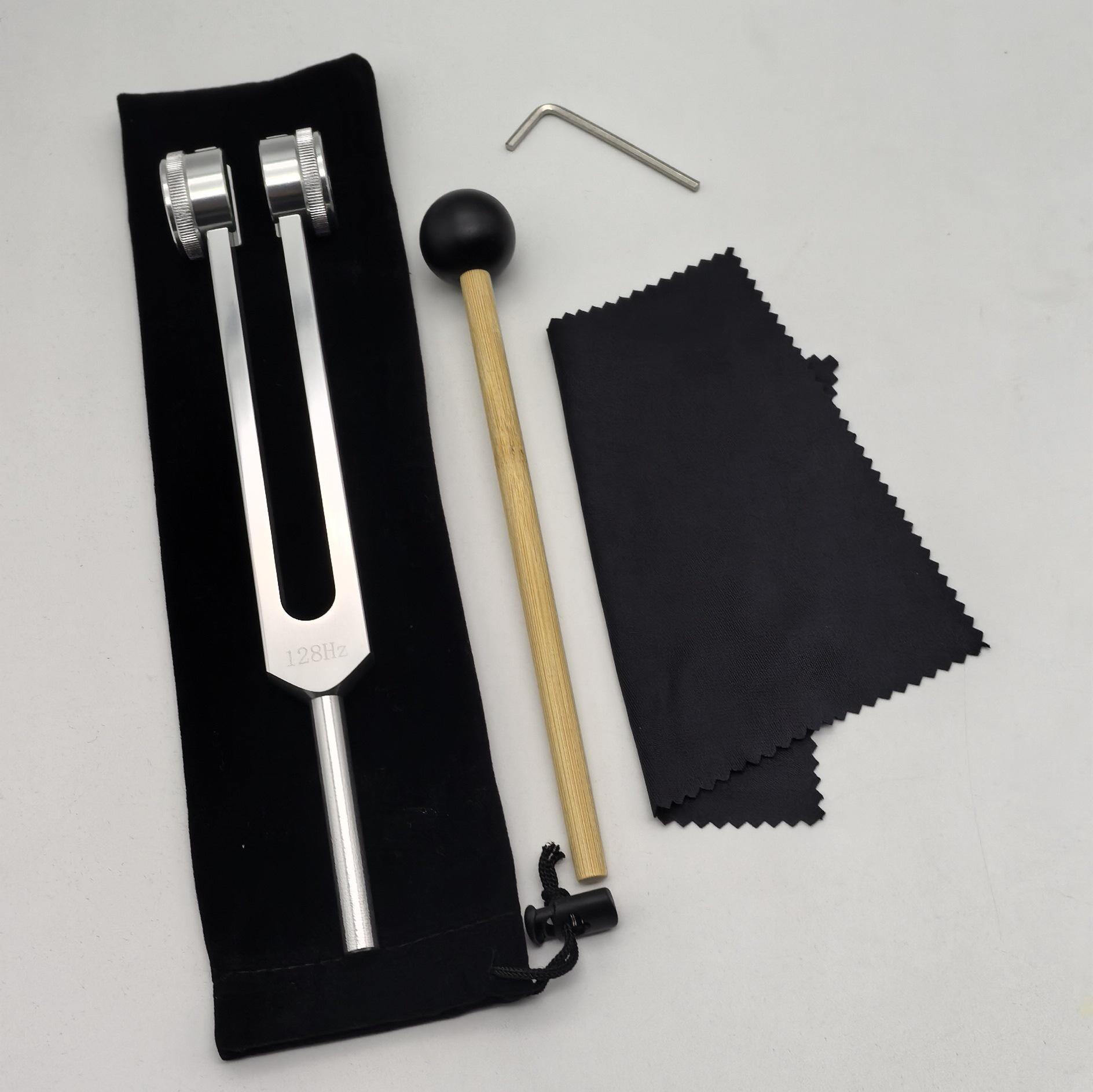 

QIYUN Aluminum Alloy Tuning Fork - Available in Frequencies 128, 256, 512, 1024, 2048, 4096 Hz