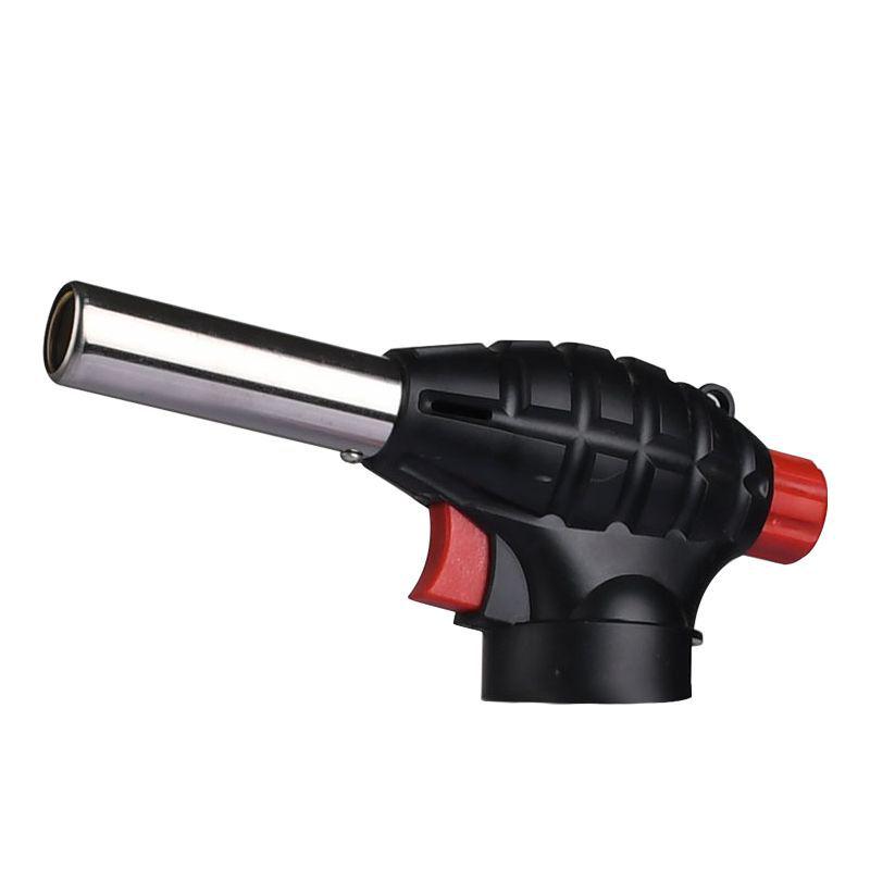 Flamethrower Head for Roasting & BBQ Welding, Cassette Grenade Torch