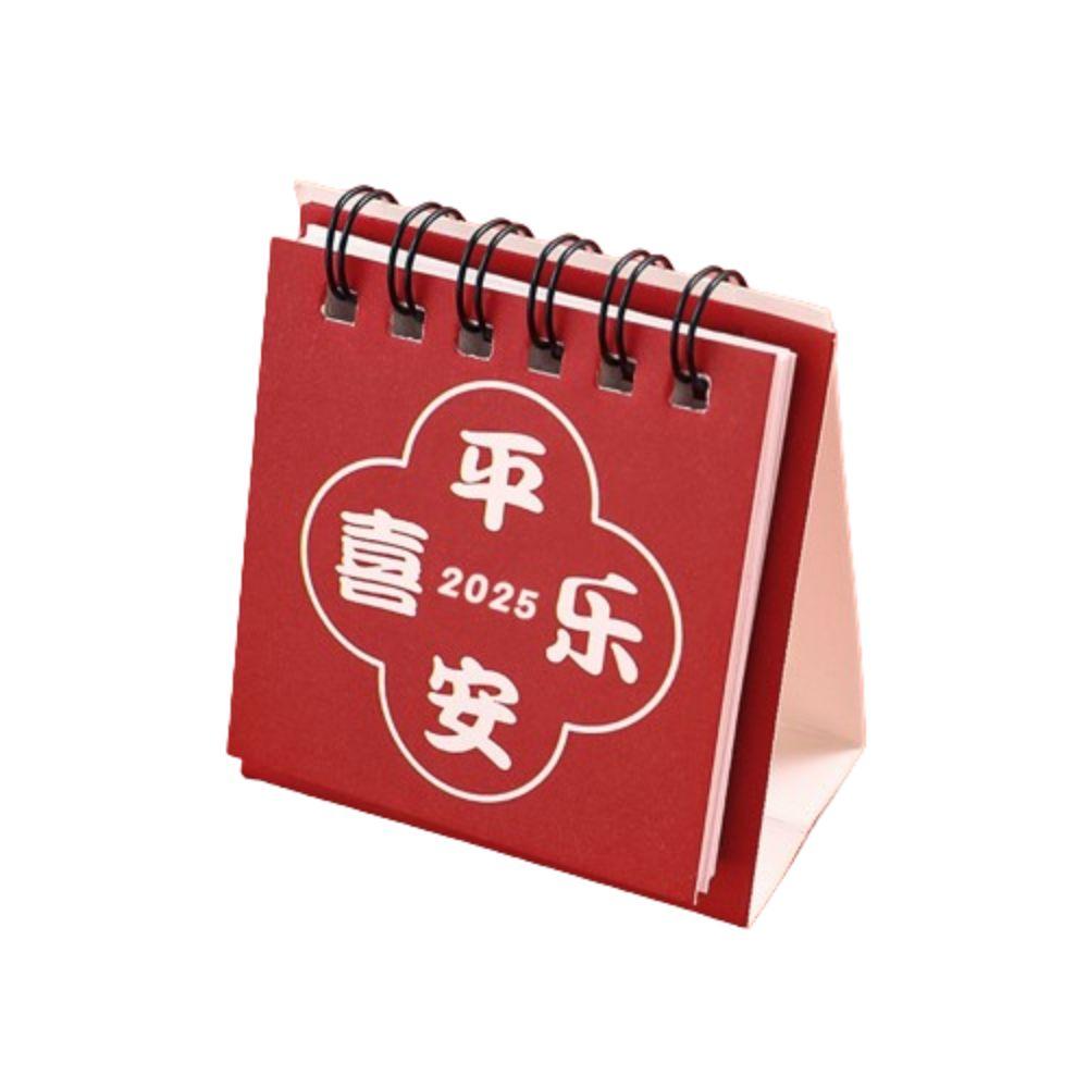 Thick Paper Mini Desk Calendar 18-Month Monthly Planner Agenda Table Planner  Home