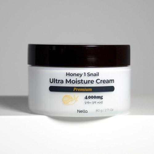 Nella HOney One Snail Ultra Feuchtigkeitscreme Premium 80g 2