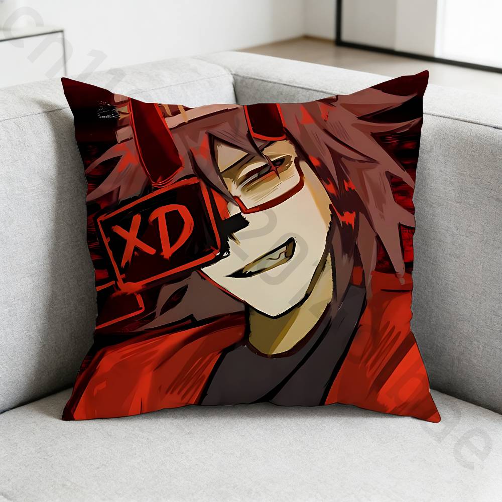 

007n7 Customizable Pillow Case Square DoubleSided Printing Short Plush Sofa Cushion Cover Bedroom Bedside Pillow 30x30cm