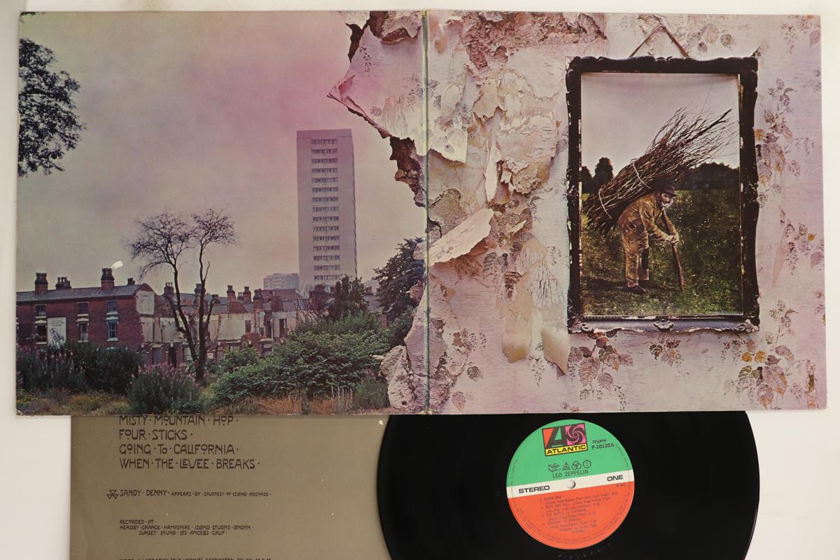 

LP Record LED ZEPPELIN - Led Zeppelin IV P10125A ATLANTIC 1976 Japan Rock Used