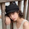 Women Cute Ear Octagonal Beret Summer Bowknot Design Painter Hat Face Slimming Cap