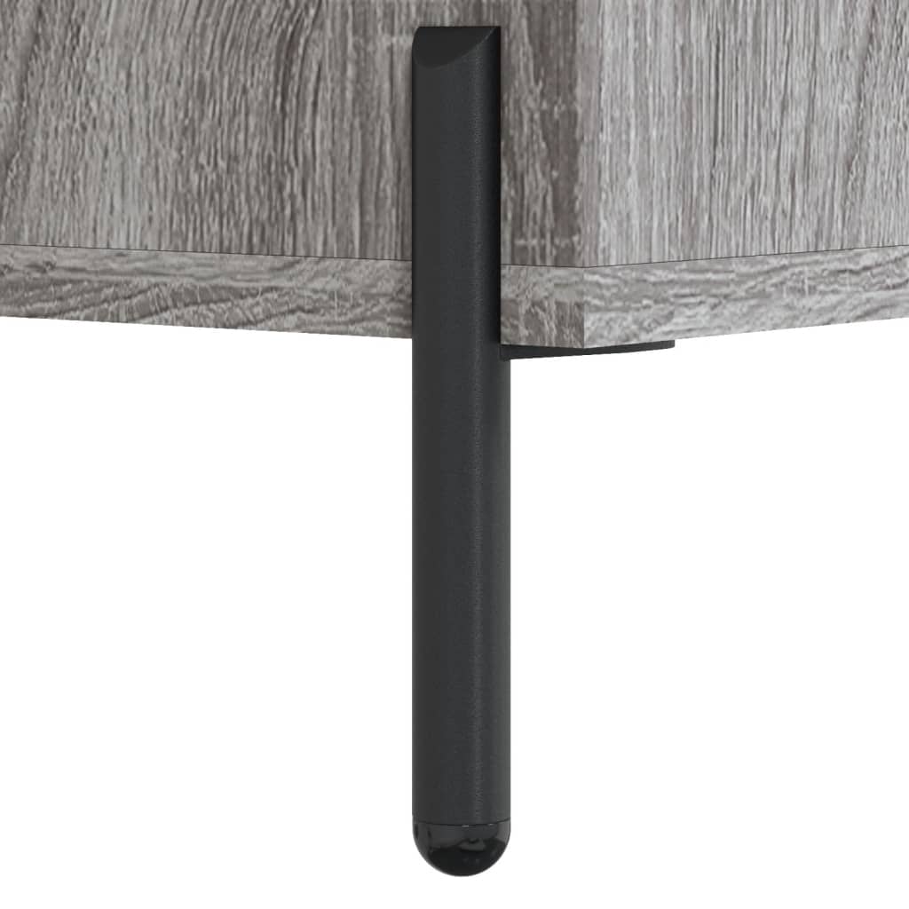 Sideboard Gray Sonoma 69.5 x 34 x 90 cm Engineered Wood