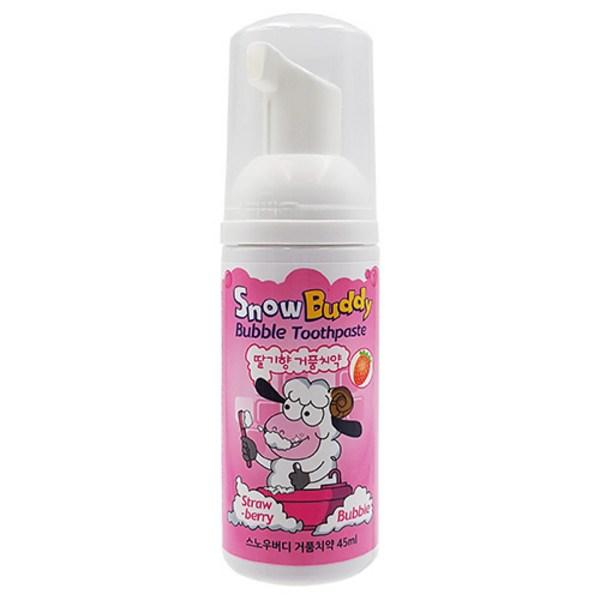

Snow Buddy Foam Детская зубная паста Клубника, 45мл, 1 шт.