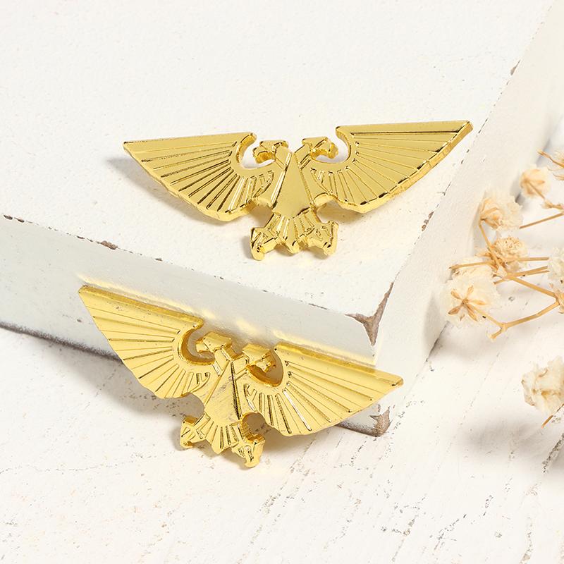 1 Peça Insígnia Águia de Duas Cabeças do Império Broche Pin Águila Imperial