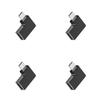 Economisire Spațiu Adaptor USB C la USB Unghiular la 90 de Grade Suportă Încărcare Rapidă 2A Transfer de Date 480Mbps Compatibilitate Largă