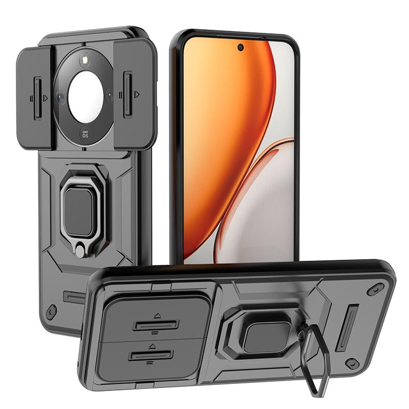 

Honor X70/X9D/Magic 8 Lite Magnetic Phone Case ,Military-Grade Shockproof MagSafe Slim Phone Case Cover for Honor X70/X9D/Magic 8 Lite чёрный