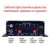AK170 Mini Digital Power Audio Auto Verstärker Blaues Licht Stereo Audio Verstärker für Heimkino Club Party Musik MAX 200Wx2 Verstärker