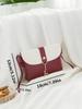 Mini Shoulder Crossbody Bag PU Leather Animal Hanger Adjustable Shoulder Strap Cell Phone Bag