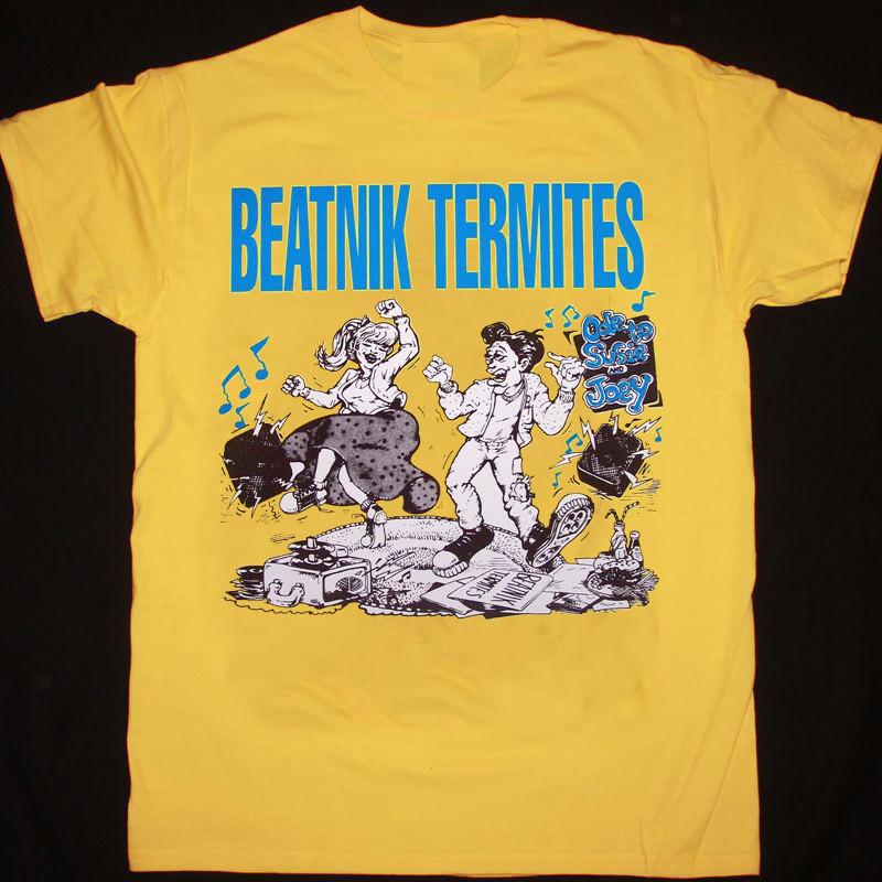 BEATNIK TERMITES  Ode to Susie amp; Joey Yellow All Size TShirt AE28 Unisex T-Shirt S