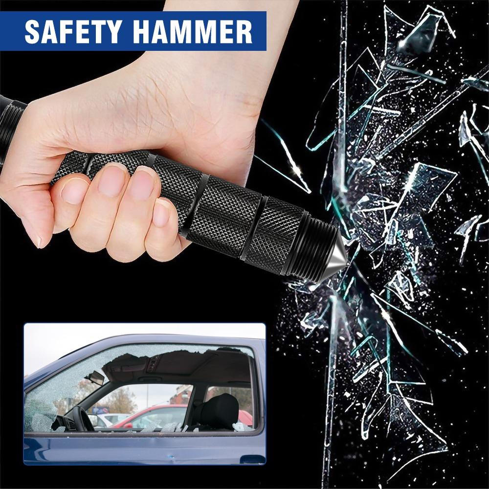 Carbon Steel Multi functional Battle Axe Portable Survival Axe Tool for Outdoor Camping, Hunting, and Emergency Situations