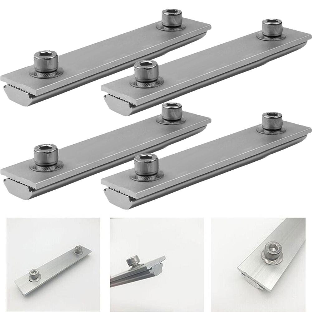 Aluminium Alloy Solar Module Connection Block Mounting Connection Pv Bracket