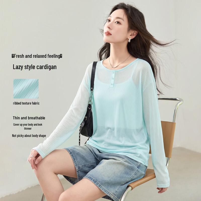 

HSTYLE Women s Relaxed Long Sleeve T-Shirt M
