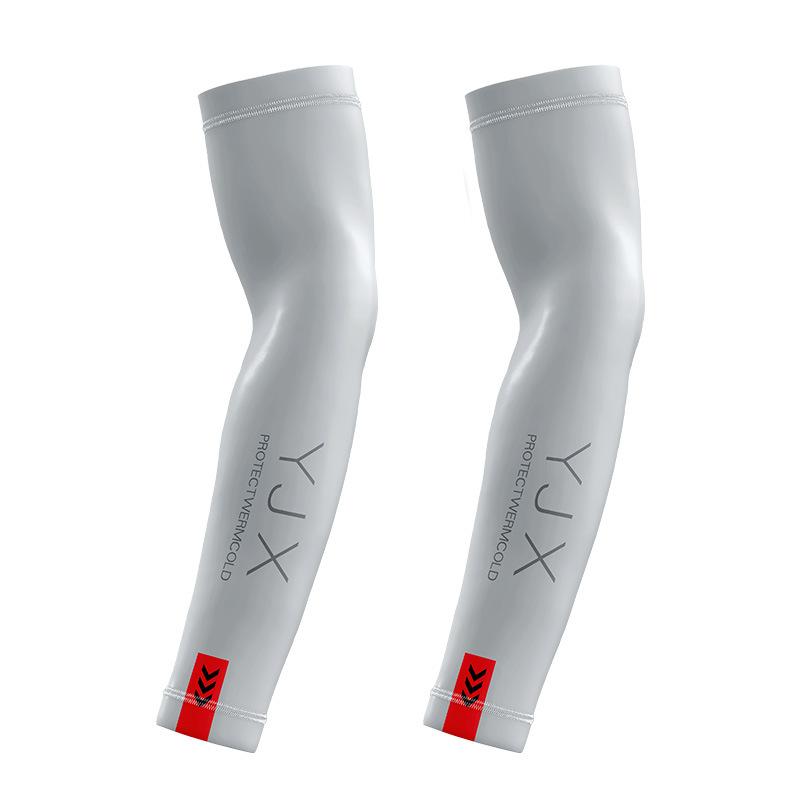 

1Pair Summer Arm Sleeves for Running Outdoor Cycling Driving Breathable Ice Silk Elastic Sun Protection Men Women Arm Cover