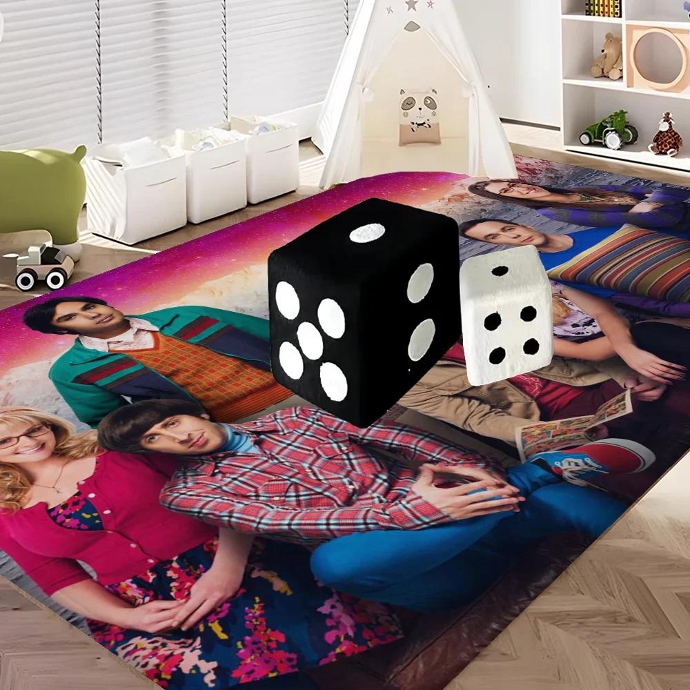 The Big Bang Theory Bathroom Mat INS Style Soft Bedroom Floor House Laundry Room Mat Anti-skid Welcome Doormat