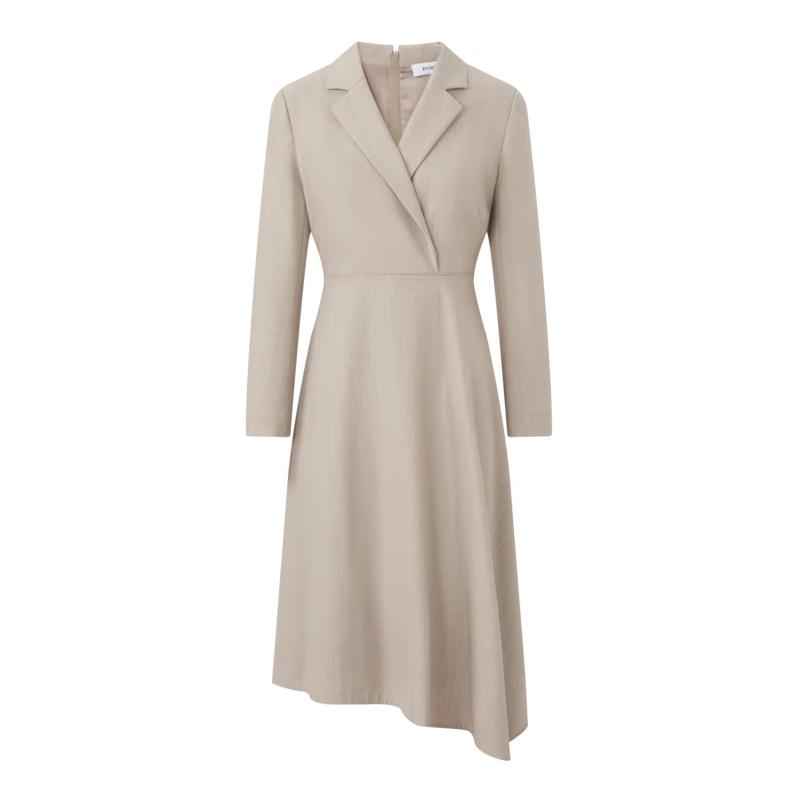 

Ports Elegant Irregular Hem Midi Dress L /8