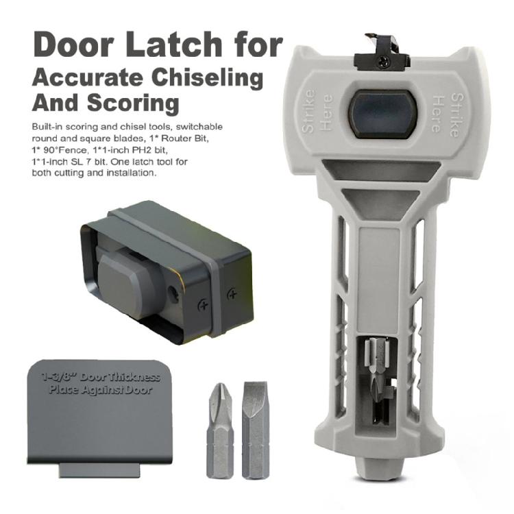 Portable Mortise Chisels For Door Hardware Perfectly Fit Design Professional Door Hinge Jig, Door Hinge Mortiser