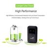 MF800 High Speed 4G LTE WiFi Modem Mobile WiFi Hotspot with SIM Card Slot Wireless Router Type-C 2100mAh for Travel Camping