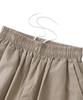 ANALOG MOOD Linen-Like Wide Pants (Beige)