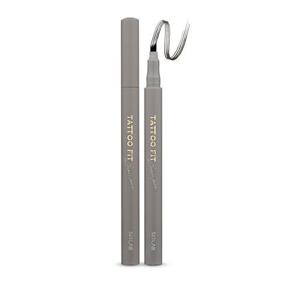 563 Lab Tattoo Fit Brow Pen 0.9g, 01 Gray Black, 1 Piece