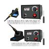Wood Burner Tool Adjustable Temperature Burner 20 Pen Tips Pyrography Tool for Hot Stamping Carving Leather Embossing Repairing