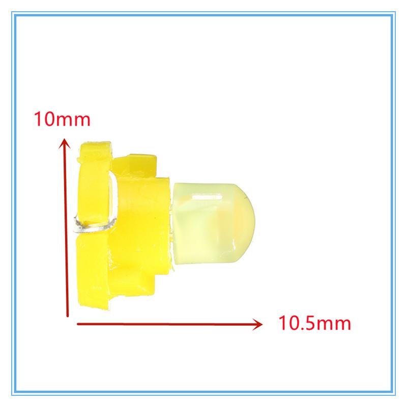 10Pcs DC 12V T4 LED Neo Wedge Painel Instrument Cluster Luzes Painel Do Carro Medidor Dash Lâmpadas Branco Azul Vermelho Verde Amarelo