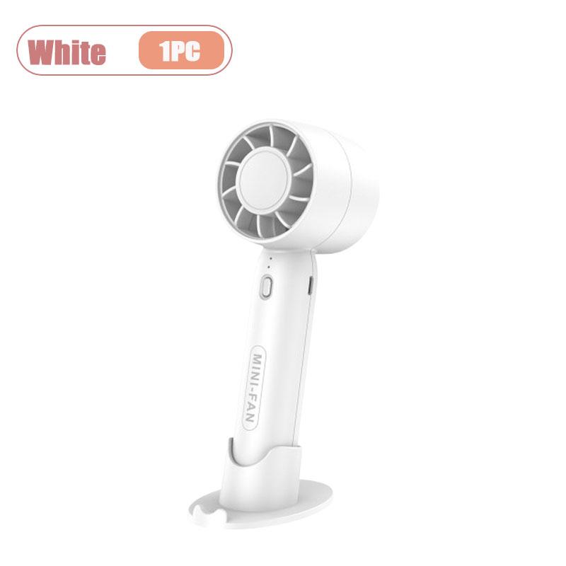 

Mini Turbo Fan Strong Wind Portable Outdoor Desk Fan USB Rechargeable Small Personal Cooling Breeze for Summer Travel Office