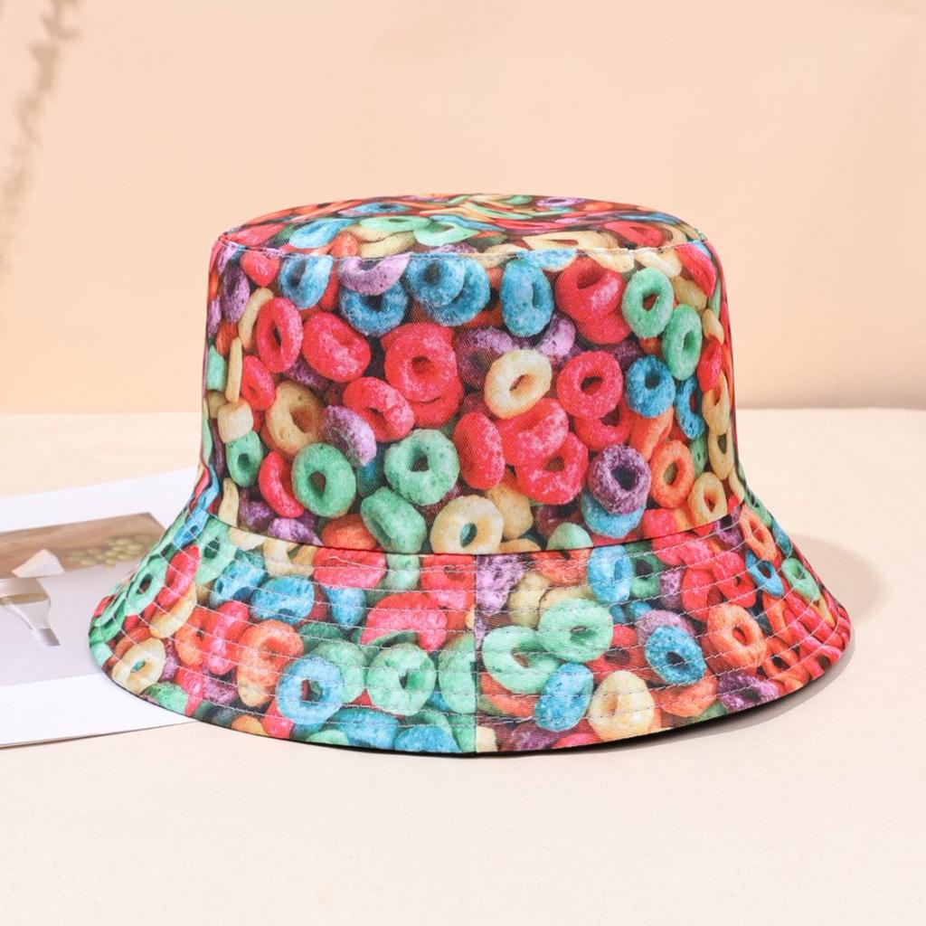 Bucket Hat Series Fashionable Double-Sided Can Wear Sunshade Basin Hat