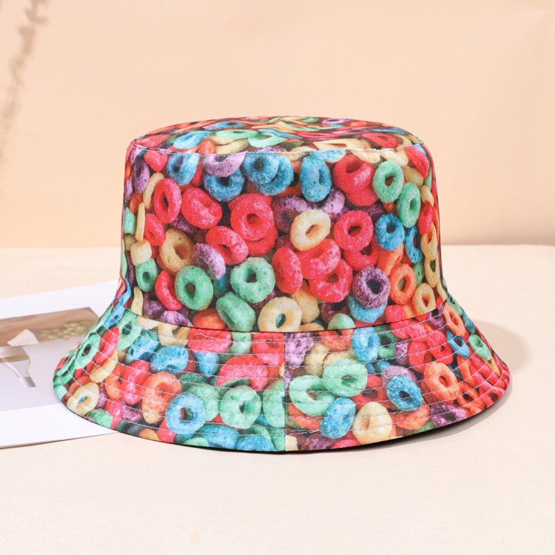 Bucket Hat Series Fashionable Double-Sided Can Wear Sunshade Basin Hat