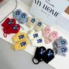 Children's Finger Finger Wool Gloves Cartoon Cute Stitch Baby Male and Female Baby Warm and Cold-proof Halter Neck Mittens