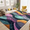 Abstrakter Stil Wohnzimmerteppich Nordische Dekoration Sofa Ins Farbe Teppiche für Schlafzimmer Nachttisch Große Größe Moderne Dekoration Bodenmatte für Zuhause