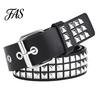 Cintura con Rivetti dalla Texture Unica Stile Punk Rivetti Quadrati Borchiati Cinghie Regolabili Avant-garde Rock Fascia Vita Donna Ragazze Gothic Scene Accessori Retro