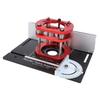 Router Table Lifting System 51mm Lifting Imperial Metric Scales Aluminum Alloy Router Insert Plate with Lift Base for