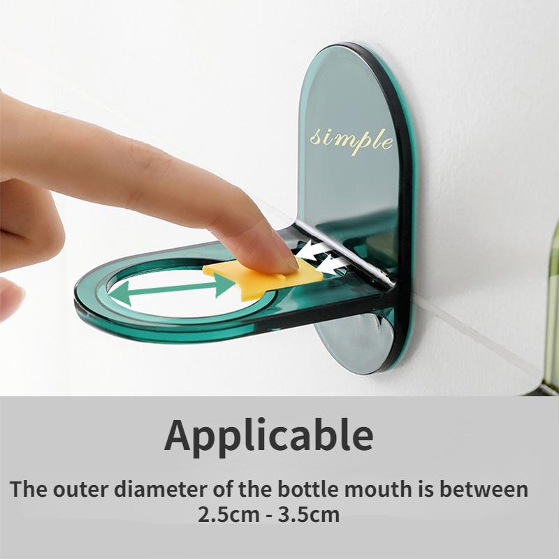 1Pcs Wall-Mounted Multifunctional Round Hooks Free Punching Seamless Paste Storage Rack Kitchen Bathroom Household Ring Hanger