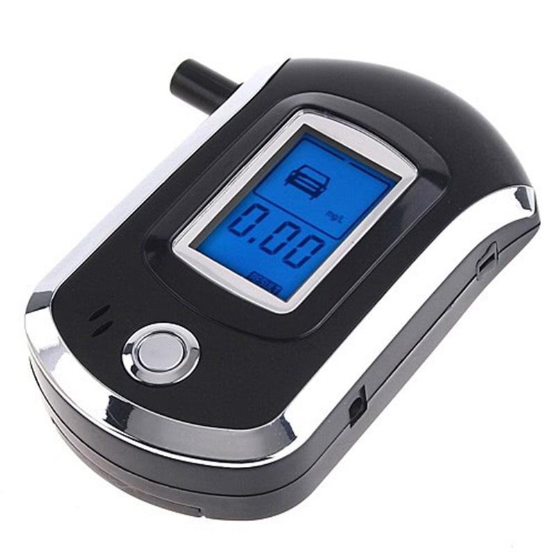 High Sensitive Portable Digital LED Display Alcohol Breath Tester Breathalyzer with Keychain