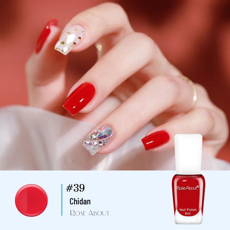 Aurora Nude Water-Based Peelable Nail Polish - Summer Long-Lasting, Eco-Friendly, Odorless, No-Bake, Free Shipping