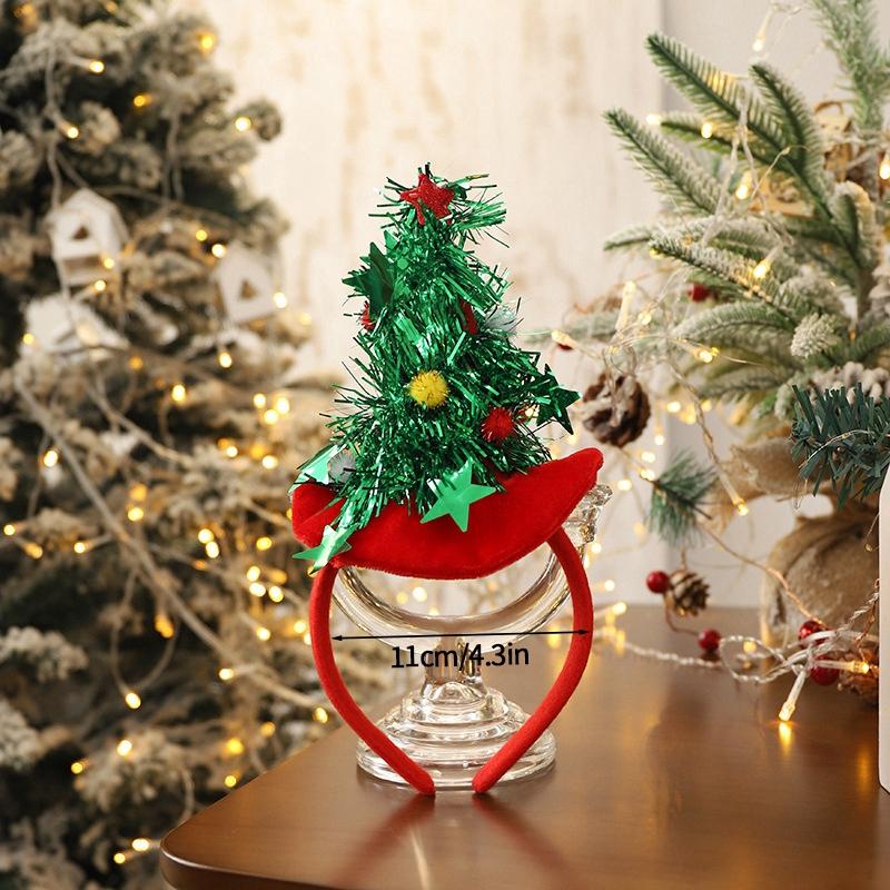 Christmas Hats Christmas Hairpin Decoration Party Headwear Cute Deer Headband Kawaii Hair Accessorie Navidad