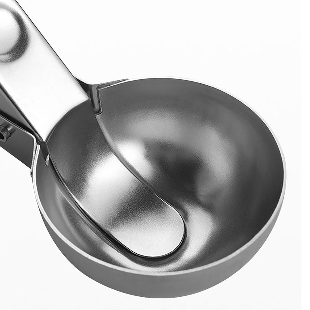 Ice Cream Scoop with Trigger 304 Stainless Steel Ice Cream Scooper Spoon for Frozen Yogurt Gelato Cookie Dough