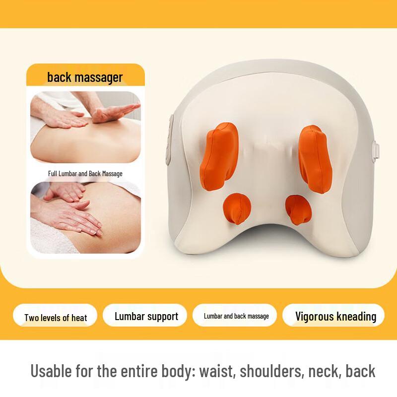 Ayoub Lumbar & Neck Massager Pillow
